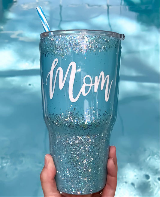 Blue Simplicity tumbler